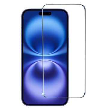 Tempered glass Geschikt voor iPhone 16 Screenprotector - Beschermglas - Glasplaatje