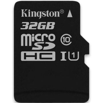 Kingston Micro SD kaart 32 GB - Class 10