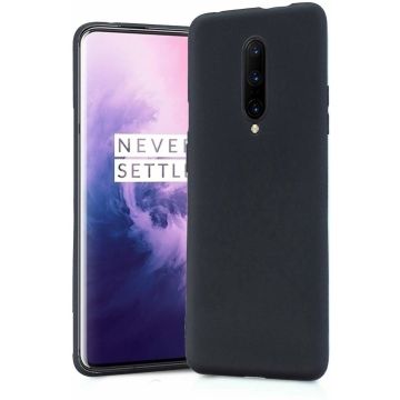 OnePlus 7 Pro TPU hoesje Back Cover - Zwart