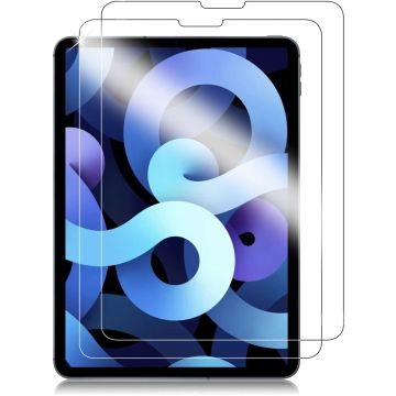 Screenprotector Geschikt voor iPad air 5 2pack Glas / 5th generatie / 10.9 2022 Screenprotector / Air 5 / Air 4 Screen Protector Glas