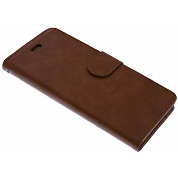 Bruin Booktype Hoesje iPhone X / Xs