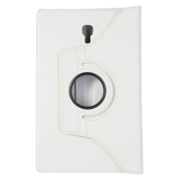 Samsung Galaxy Tab A 10.5" SM T590 / T595 2018 Wit Tablet Hoesje met 360° draaistand