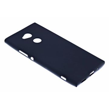 Sony Xperia XA2 Ultra Case Zwart TPU Hoesje Matte Finish Slim Profile