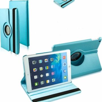 iPad Air Case cover 360 graden draaibare hoesje - Baby Blauw