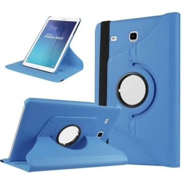 Samsung Galaxy Tab E 9.6 Inch hoesje 360 graden draaibare Case - Blauw