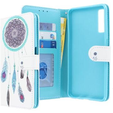 Ntech Dromenvanger Design Boek hoesje met pasjesruimte - Samsung Galaxy A50
