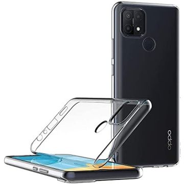 Oppo A15 Hoesje Transparant Siliconen cover - Hoesje voor Oppo A15 Transparant case