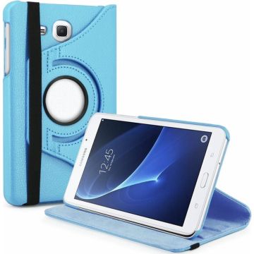 Samsung Galaxy Tab A 7.0 inch T280 / T285 Case met 360ﾰ draaistand cover hoesje - Licht Blauw