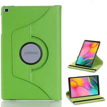 Hoesje Geschikt Voor Samsung Galaxy tab s6 lite 2024 hoes Groen Draaibare Hoesje Case Cover tablethoes - Tab s6 lite hoes 2020 / 2022 360 Hoes bookcase