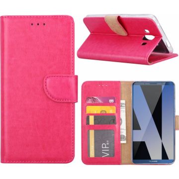 Huawei Mate 10 Portemonnee hoesje / book case Pink