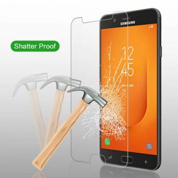 Samsung Galaxy J7prime 2 Glazen Screenprotector Tempered Glass (0.3mm)
