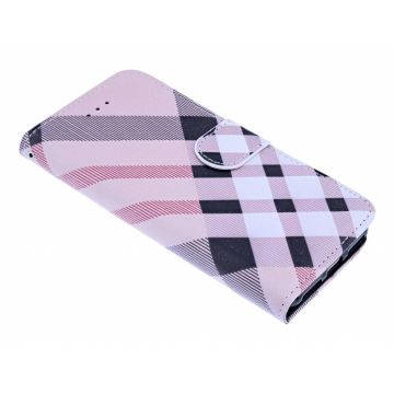 Ntech Samsung Galaxy S10e Print Design Boek hoesje met pasjesruimte