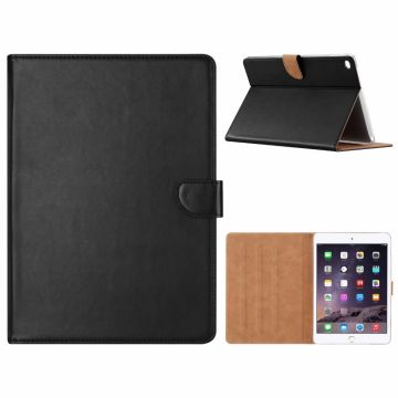 iPad Air 2 Zwart Booktype Kunstleer Hoesje Met Pasjesruimte