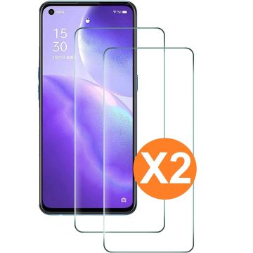 Screenprotector geschikt voor Oneplus 12R - gehard Glas Tempered Glass - 2 Stuks