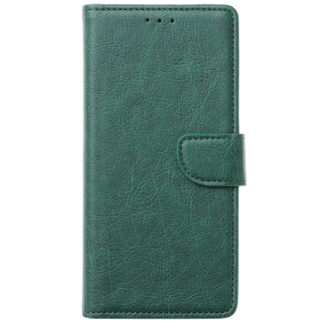 Hoesje Geschikt voor iPhone 15 Pro Max hoesje bookcase met 2x screenprotector – Groen