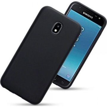 Hoesje voor Samsung Galaxy J3 (2017), gel case, mat zwart
