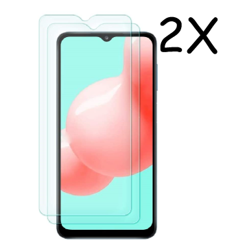 Screenprotector Samsung A32 4G- Galaxy A32 4G tempered glass Screenprotector - 2 stuks
