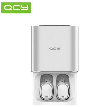 QCY T1 PRO Volledig draadloos In-Ear oordopjes (WIT)| | PRO Oplaadcase | Touch Sense | Bluetooth 5.0 | Meer dan 35 uur gebruik (met oplaadcase) | 3D Stereo Geluid | Dual Microfoon | Beide oordopjes onafhankelijk te koppelen