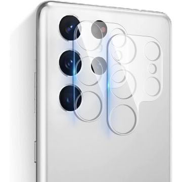 Samsung S22 Ultra Screenprotector camera glass transparant- Samsung Galaxy S22 Ultra Screenprotector Beschermglas camera lens - Samsung S22 Ultra Screen Protector Camera - 2 stuks