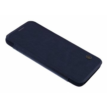 G - Case Zwart Kunstleer Flip Cover Hoesje Samsung Galaxy S7