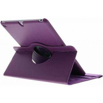 Apple iPad 9.7 (2018) hoesje 360° draaibaar Paars