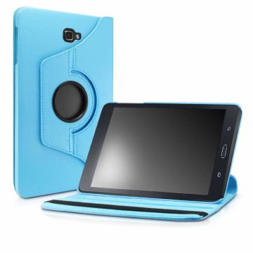 - Samsung Galaxy Tab A 10,1 SM T580 / T585 Tablet Case met 360° draaistand cover hoesje - Licht Blauw