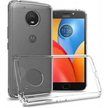 Motorola Moto E4+ (Plus) ultra dunne transparant tpu hoesje