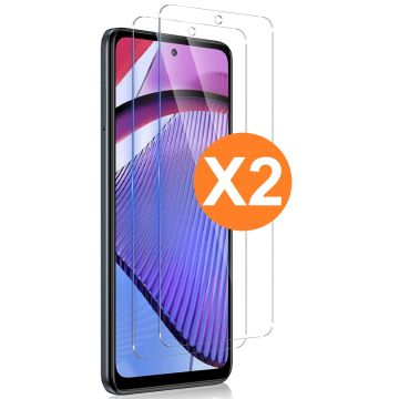 Screenprotector voor Screenprotector geschikt voor Motorola Moto G Power 5G 2023 - Moto G power 5G 2023 Screenprotector Glas Gehard Tempered Glass - 2 Stuks