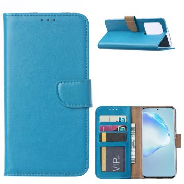 Samsung Galaxy S20 Ultra Portemonnee hoesje / Boek hoesje - Turquoise