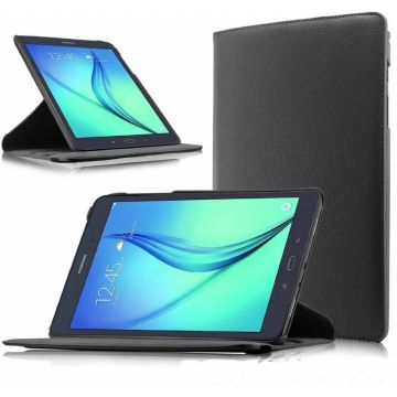 Samsung Galaxy Tab A 9,7 inch SM-T550 Tablet Case met 360? draaistand cover hoesje - Zwart
