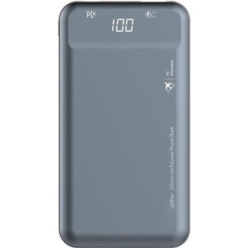 Eisenz PQ1015 PD QC3.0 Powerbank 10000mah Output USB + Type C LED Display 18W