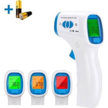 Digitale Infrarood Thermometer - Voorhoofd, Lichaam en Koorts Temperatuurmeter