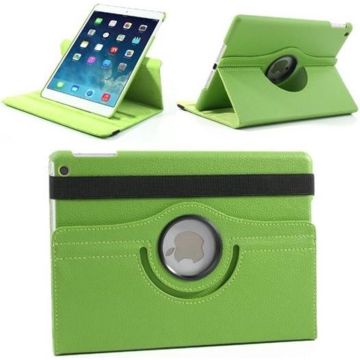 Apple iPad Air 2 Swivel Case, 360 graden draaibare Hoes, Cover met Multi-stand - Kleur Groen, hoesje Apple iPad, iPad hoes