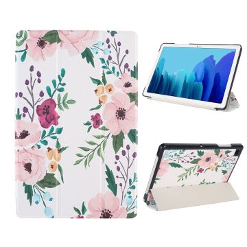 iPad Hoes 2017 - iPad 2018 Hoes Perzik bloesem 9.7 Inch - iPad 2018 Hoes 9.7 - iPad 2017 Hoes smart cover Trifold - Ntech