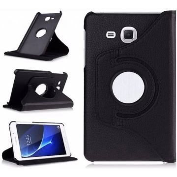 Samsung Galaxy Tab A 7.0 inch (2016) T280 / T285 hoesje 360 graden draaibare Case Zwart