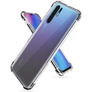 Ntech Huawei P30 Pro Smokey Anti Shock Hoesje - Transparent