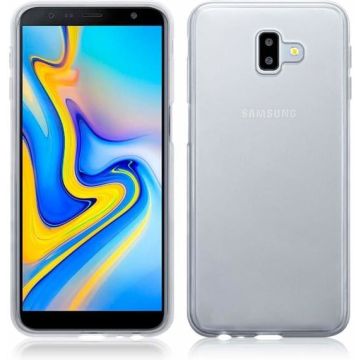 Hoesje voor Samsung Galaxy J6 Plus, gel case, doorzichtig