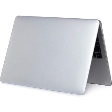 Macbook Case voor Macbook Pro 13 inch (2020) A2289/A2251 - Laptop Cover - Metallic Zilver