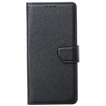 Hoesje Geschikt voor iPhone 15 Pro hoesje bookcase met 2x screenprotector – Zwart