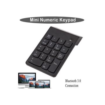 Ntech USB Mini Numeriek Bluetooth Toetsenbord voor Macbook / Laptop / PC