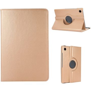 Samsung Galaxy Tab A8 (2021) hoes - Samsung Tab A8 (10.5 inch) 2021 draaibare hoes - Goud