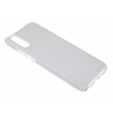 Huawei P20 Goud Glitter TPU Back Cover Hoesje