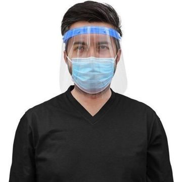 Gelaatschermen |Spatmasker| Gelaatsmasker| Spatscherm| Gezichtscherm| Gezichtsbescherming | FaceShield|Hygiëne masker| Herbruikbaar | GOUD |