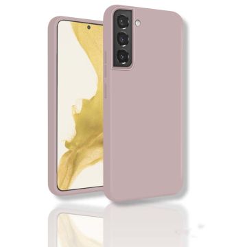 oTronica Samsung S22 hoesje Licht Roze - Samsung Galaxy S22 hoesje - hoesje Samsung S22 - S22 hoesje - hoesje Samsung Galaxy S22 - hoesje S22 - Siliconen hoesje – Licht Roze - oTronica colourackcover