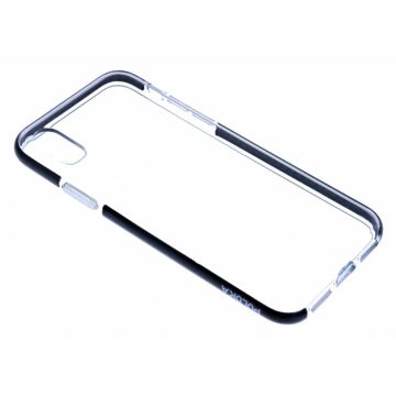 Puloka Zwart Transparant Anti Shock Back hoesje iPhone X / Xs