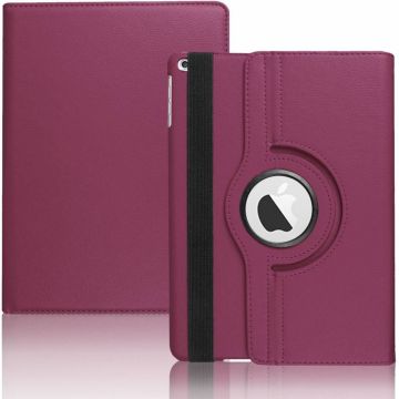 -nieuwe iPad 9.7 (2017) hoesje 360° draaibaar Paars