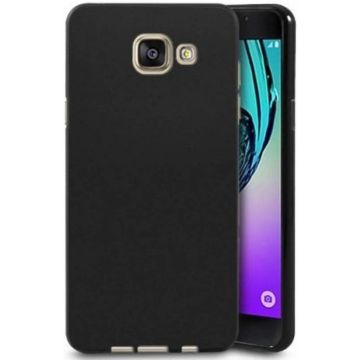 Samsung Galaxy J7 Prime 2 Case Zwart TPU Hoesje Matte Finish Slim Profile