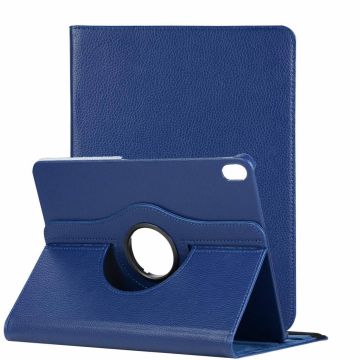 Ntech Hoes geschikt voor Apple iPad iPad Pro 11 inch hoesje 360° Rotating hoesje Case + 4 in 1 Styuls Donker Blauw
