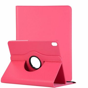 Ntech Hoes geschikt voor Apple iPad iPad Pro 11 inch hoesje 360° Rotating hoesje Case + 4 in 1 Styuls Pink