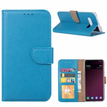 Ntech Portemonnee Hoesje voor Samsung Galaxy S10 - Blauw